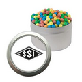 Silver Candy Window Tin w/ Mini-Tarts